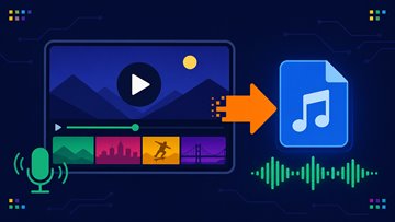 Extrair Áudio de Vídeo Online Grátis — Converter Vídeo em MP3 no Navegador